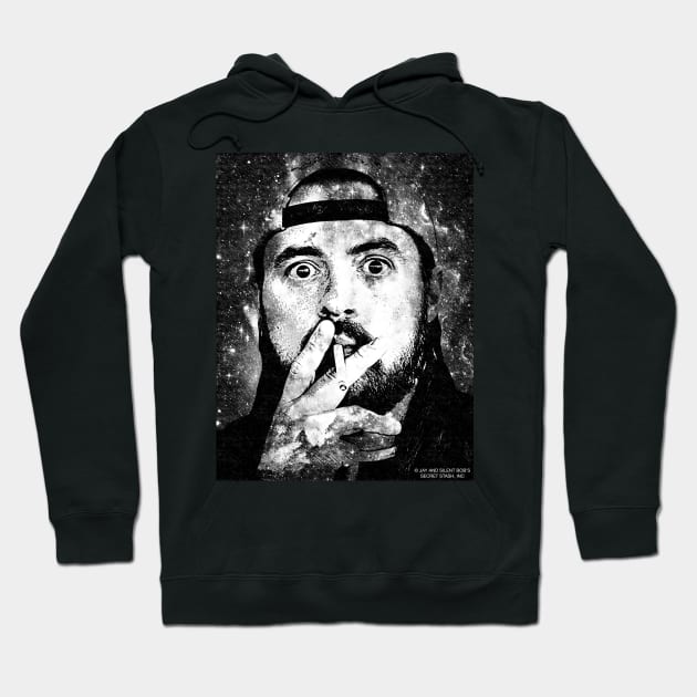 Silent Bob Hoodie by Morishasha